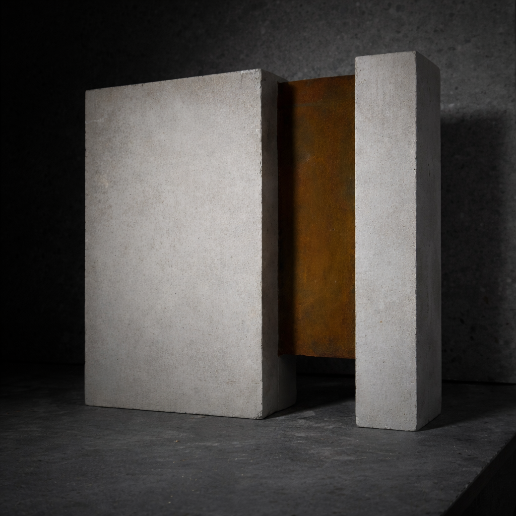 Escultura de hormigón rust model 001 Heavy Artifacts